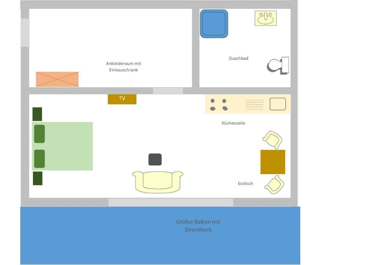 Appartements Fischerhus グロヴェ エクステリア 写真